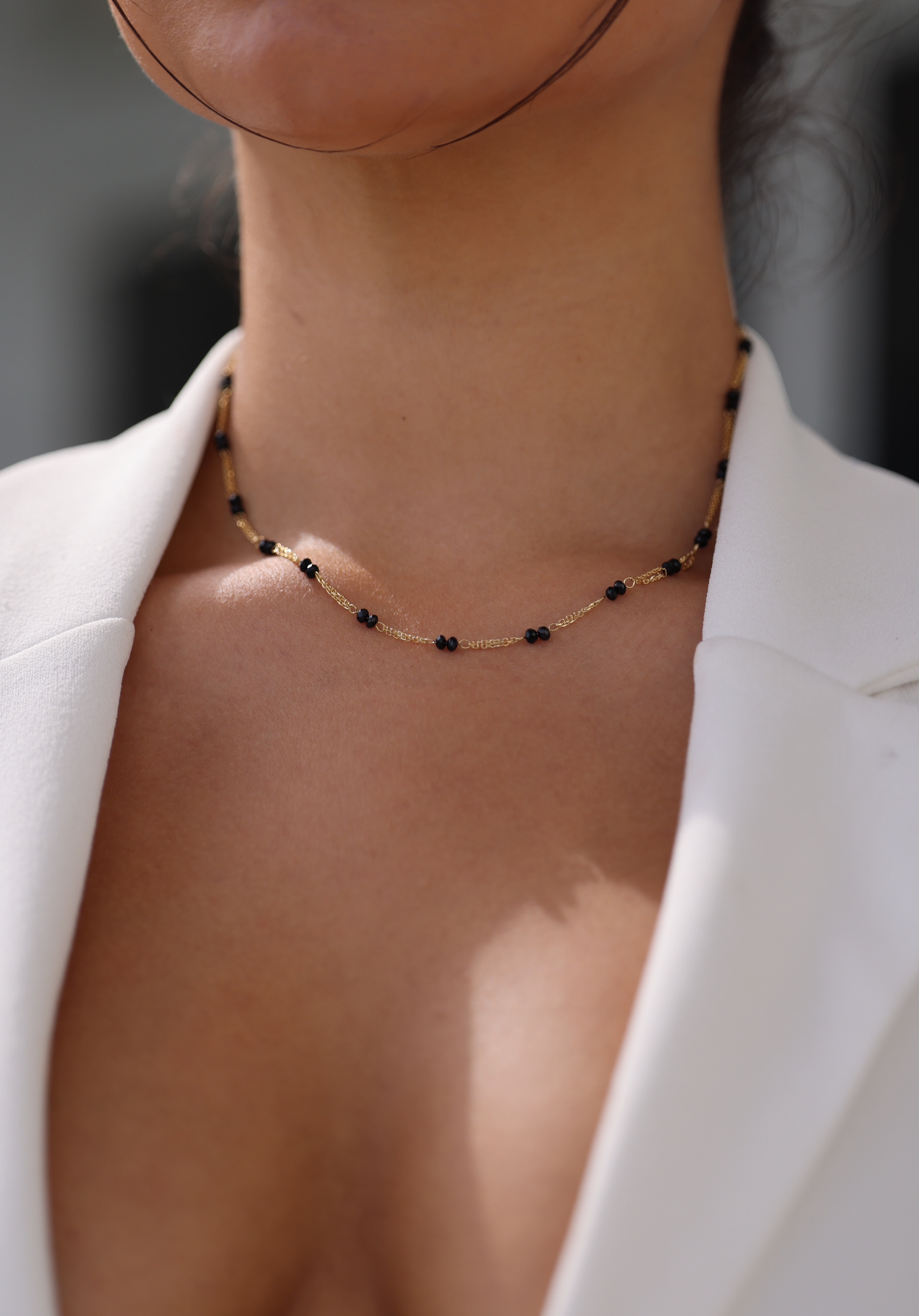 Black clase necklace